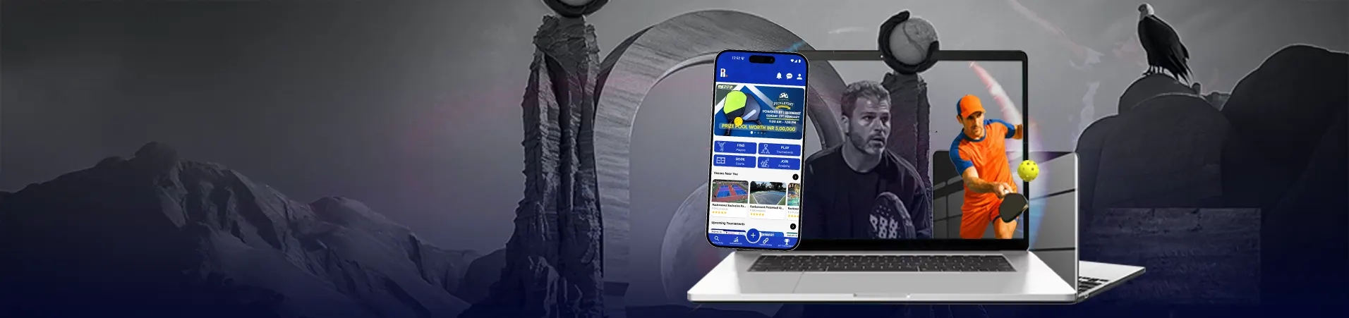 Rackonnect Mobile App and Tournament Solution