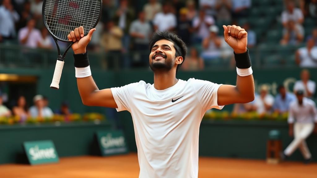 Sumit Nagal cruises to the quarterfinals of the Prague ATP Challenger