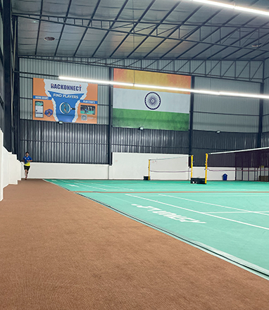 Rackonnect Pro Badminton Arena in Ghaziabad - View 2