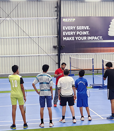 Rackonnect Badminton Arena, Mehrauli - View 1