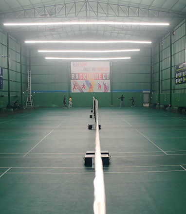 Rackonnect Next Level Badminton Arena - View 1