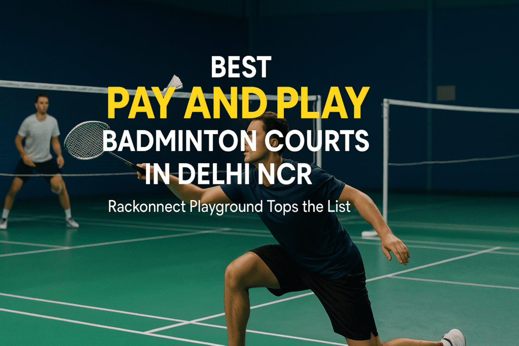 Pay and play badminton courts in Delhi NCR
